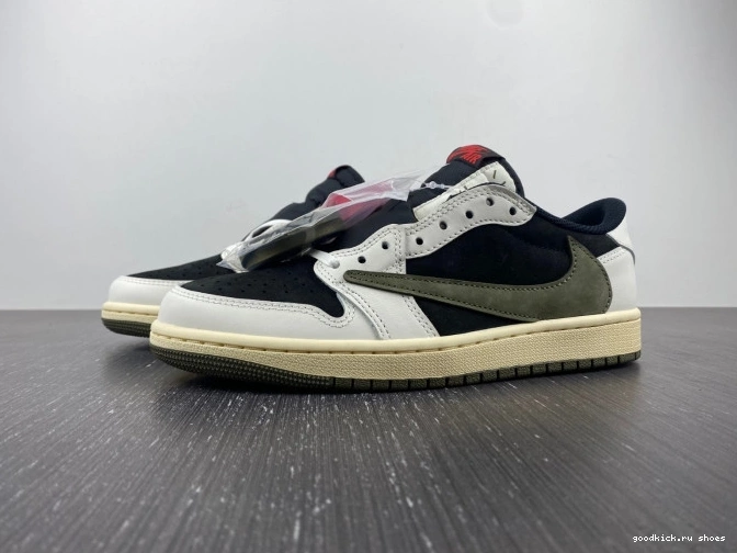 WMNS Scott x Air OG 1 Travis Olive Low DZ4137-106 Jordan 0806